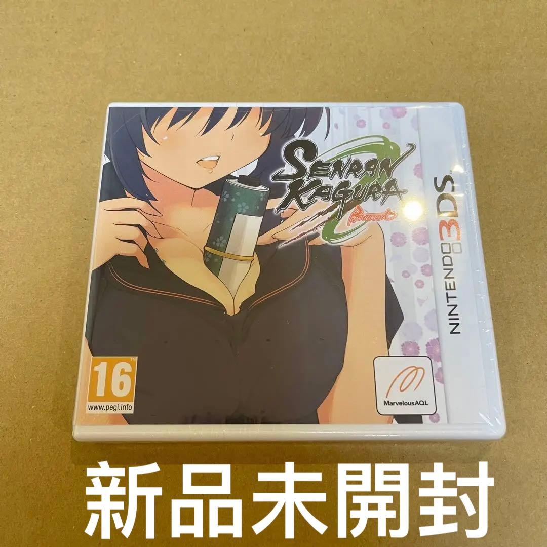 新品 未開封 NINTENDO 3DS 閃乱カグラ Burst 海外版