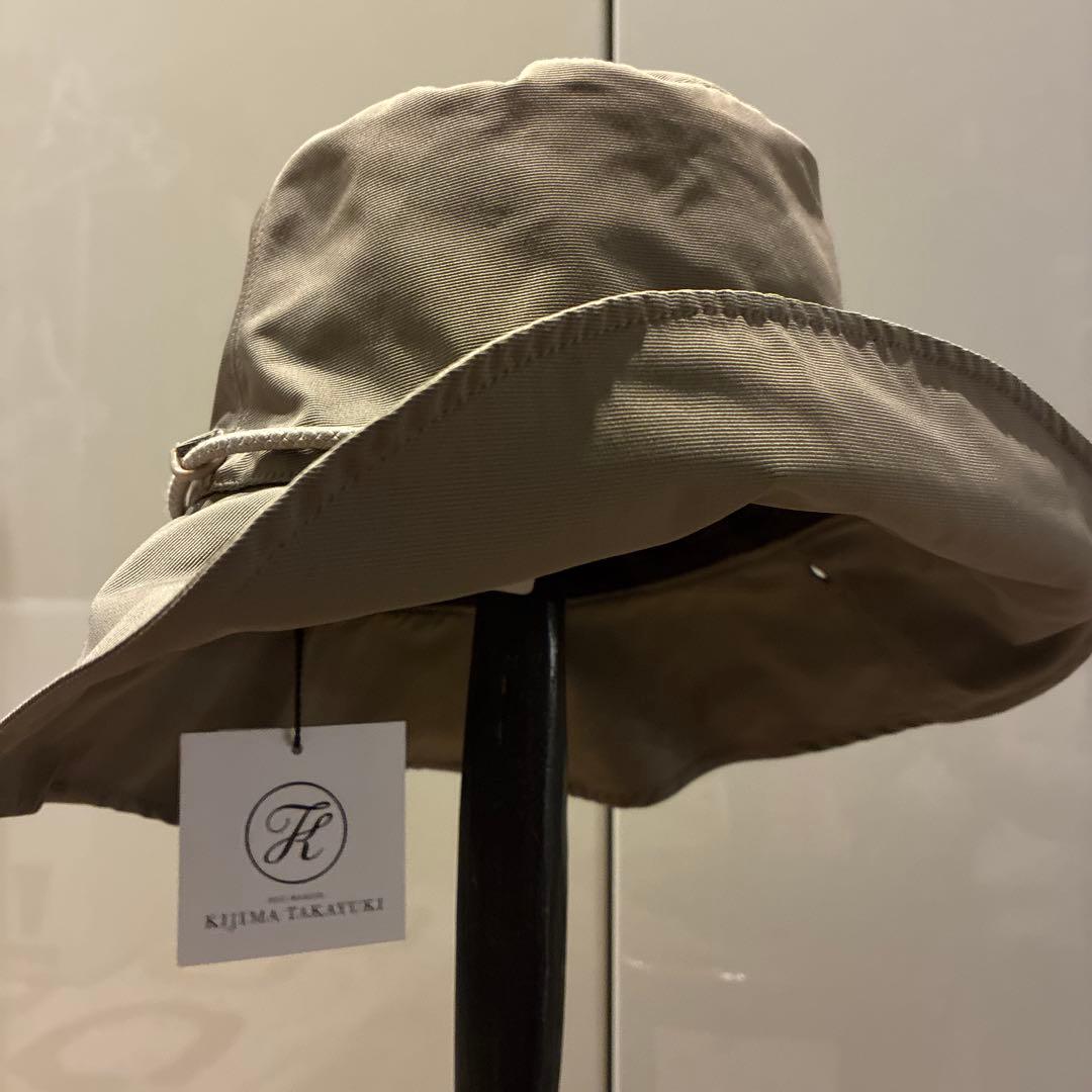 KIJIMA TAKATEKI アウトドアハット ベージュ
