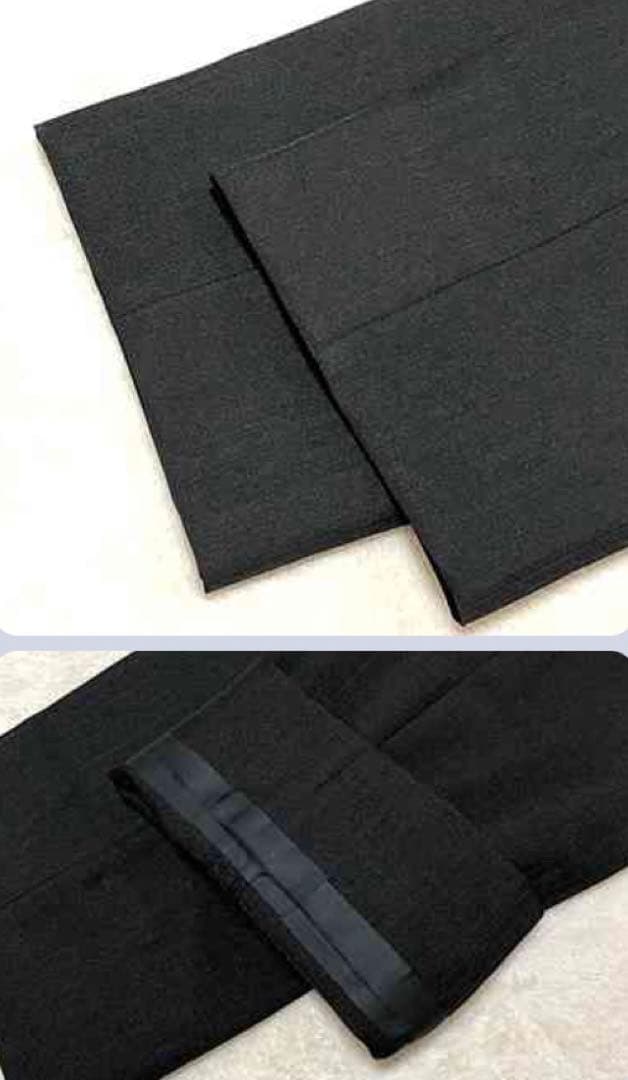 【極美品】ヒロミチナカノ フォーマルスーツ 160 卒業式 ブラック6点セット