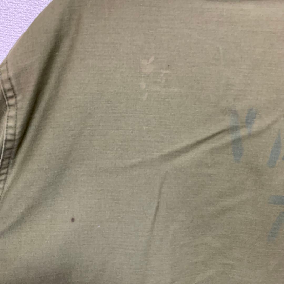 US.NAVY 70's A-2 デッキジャケット ステンシル　XL