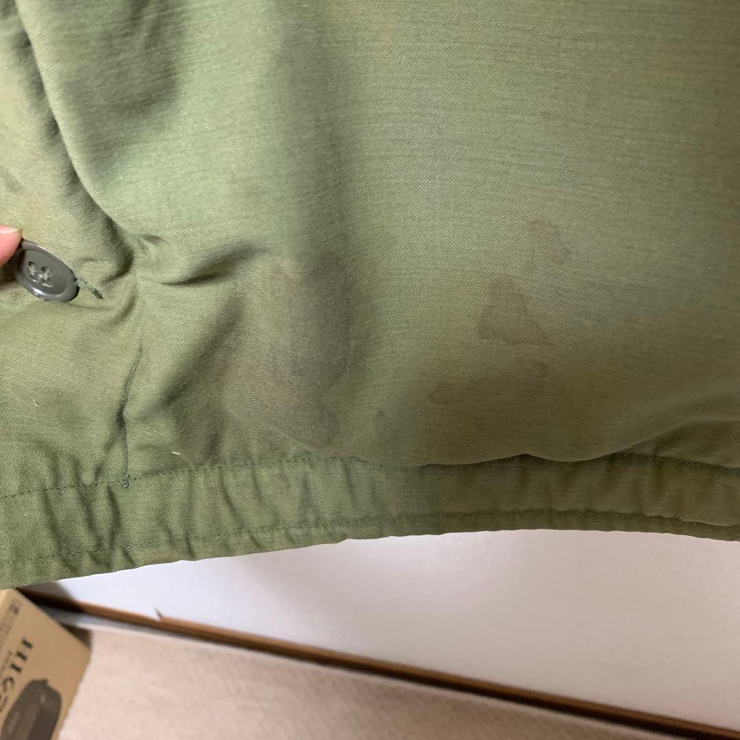 US.NAVY 70's A-2 デッキジャケット ステンシル　XL