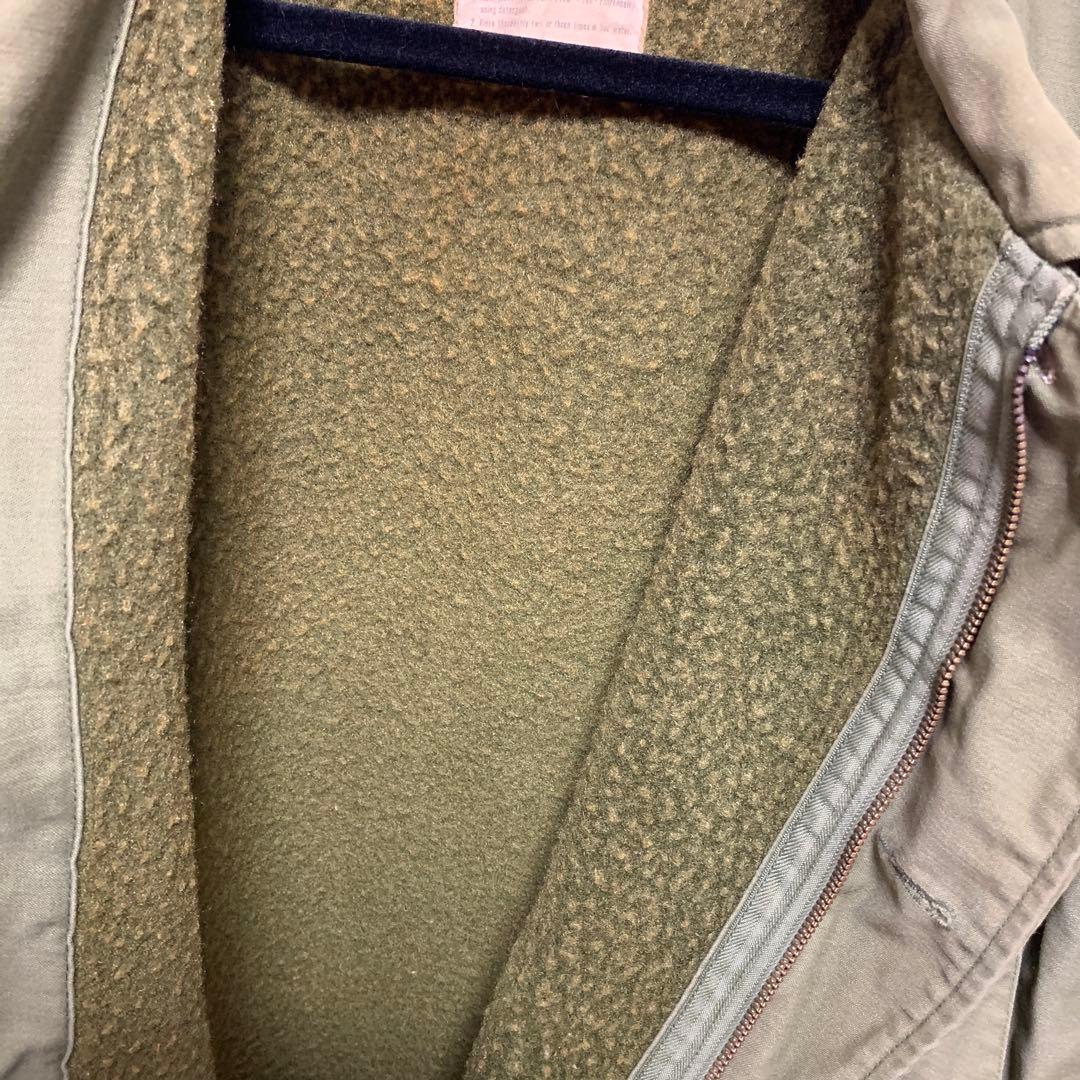 US.NAVY 70's A-2 デッキジャケット ステンシル　XL