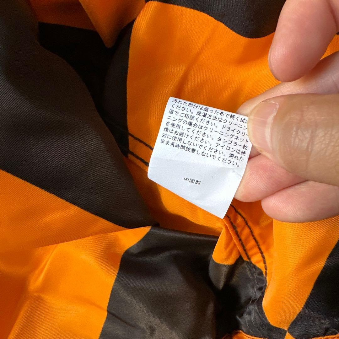 MサイズG-1 ラインクルーマンジャケット オレンジsimons