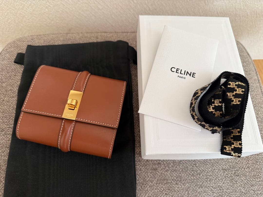 CELINE セリーヌ スモール トリフォールドウォレット 16