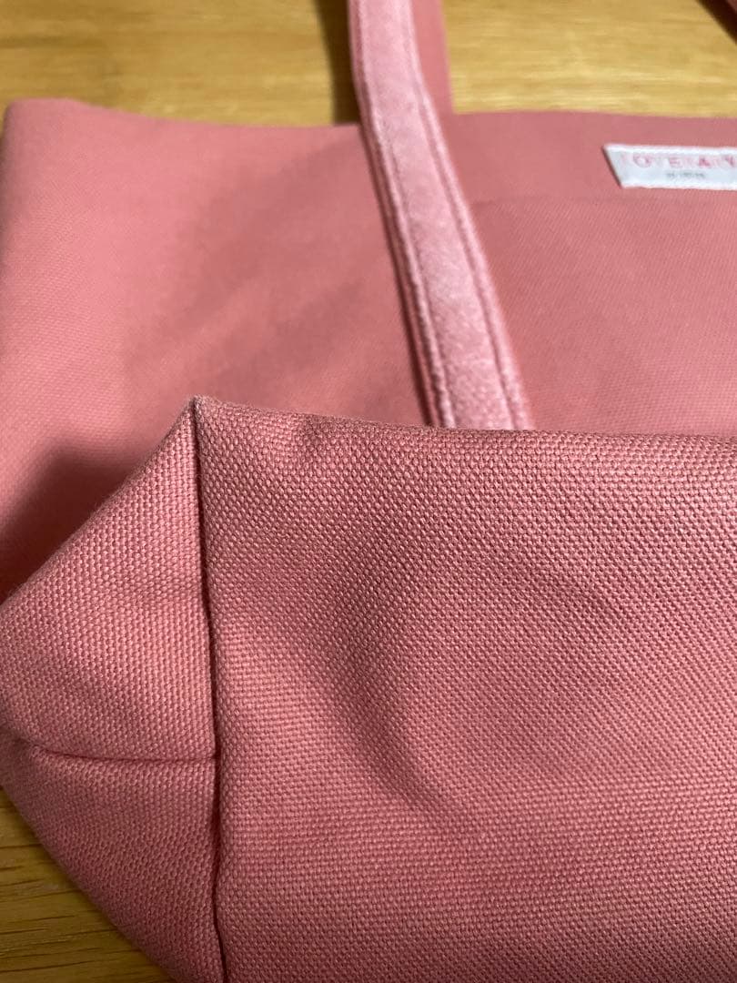 フェイラー　FEILER オールドテディワッペントートバッグ　Lサイズ ピンク