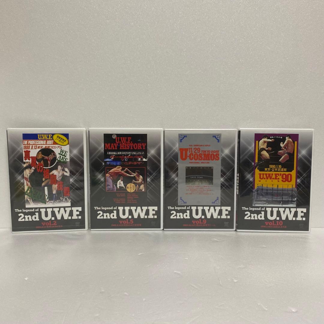 スポーツ・フィットネス The Legend of 2nd U.W.F.vol.2 /5/9/10DVD