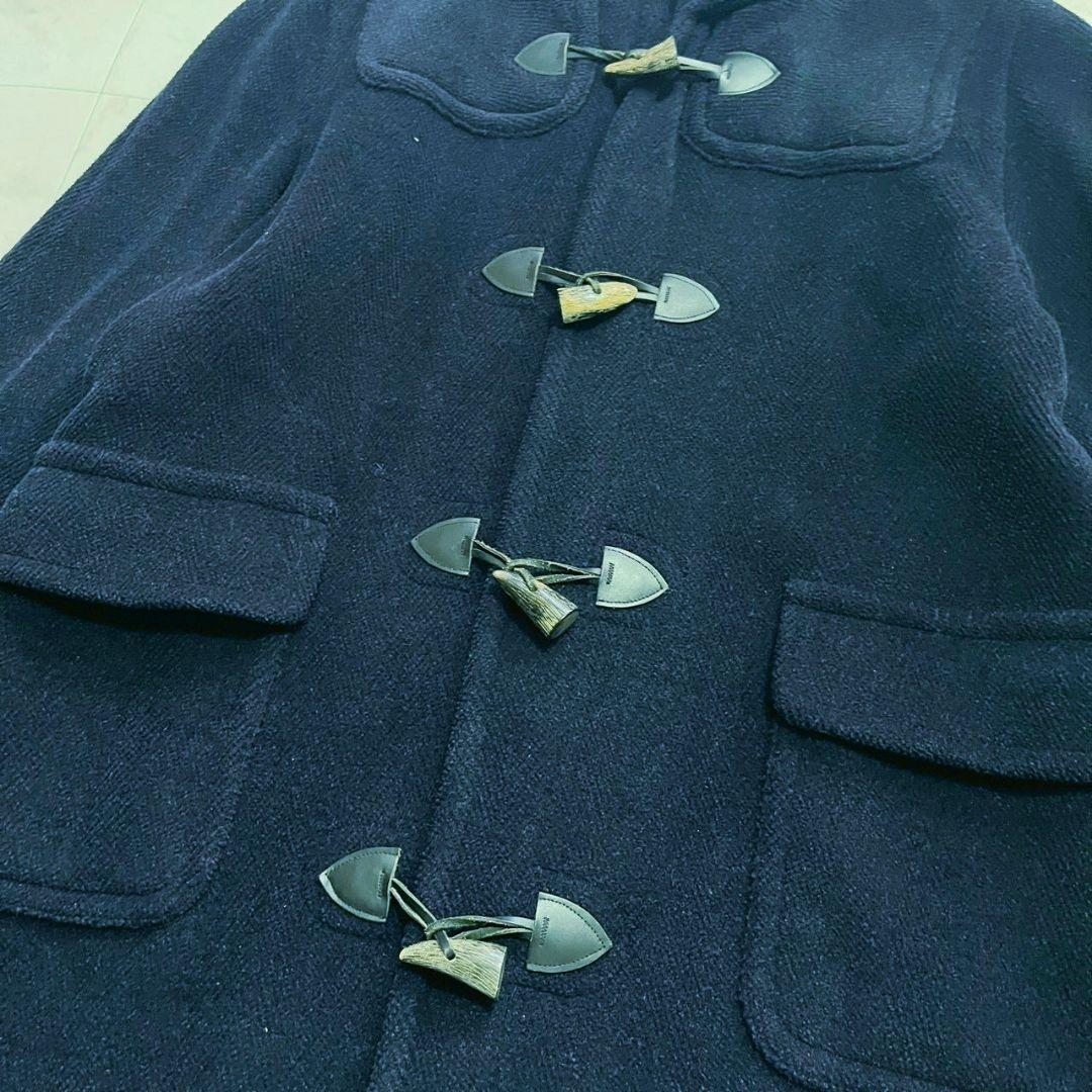 英国製美品✨ブルックスブラザーズ ヘリンボーン ウール100%ダッフルコート L