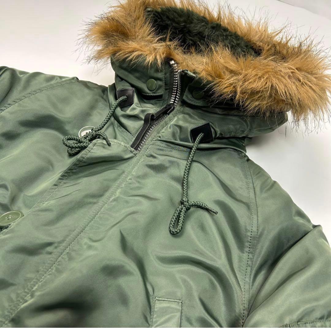 アルファインダストリーズN3Bフライトジャケット ミリタリ