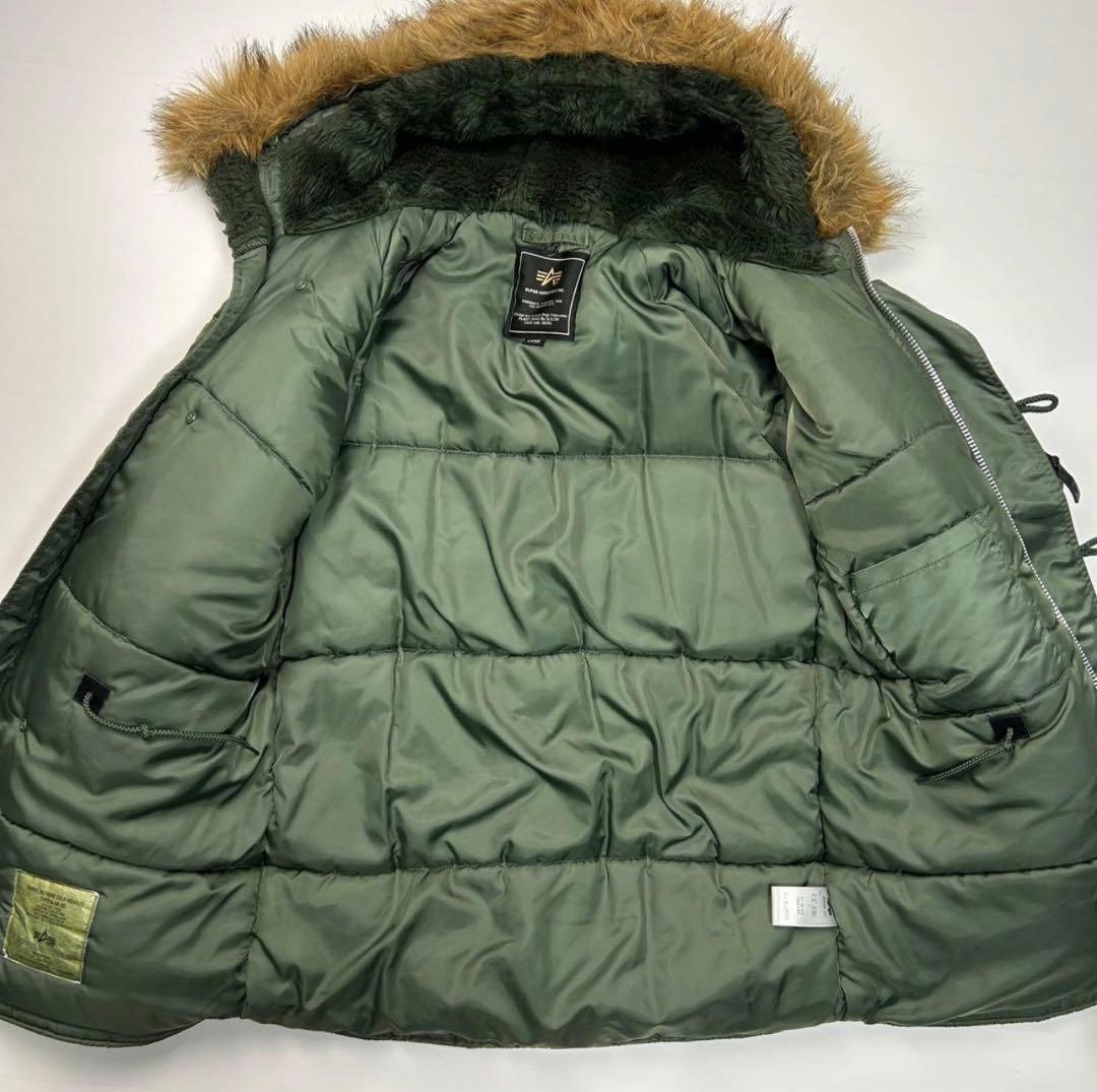 アルファインダストリーズN3Bフライトジャケット ミリタリ