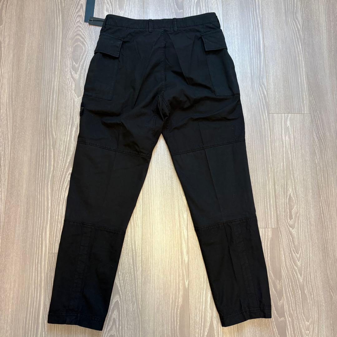 【未使用】ストーンアイランド リップストップ パンツ メンズ ブラック 32