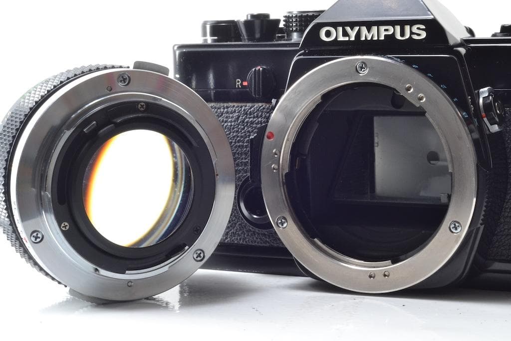【動作確認済 美品】Olympus OM-1 50mm f/1.4 ブラック