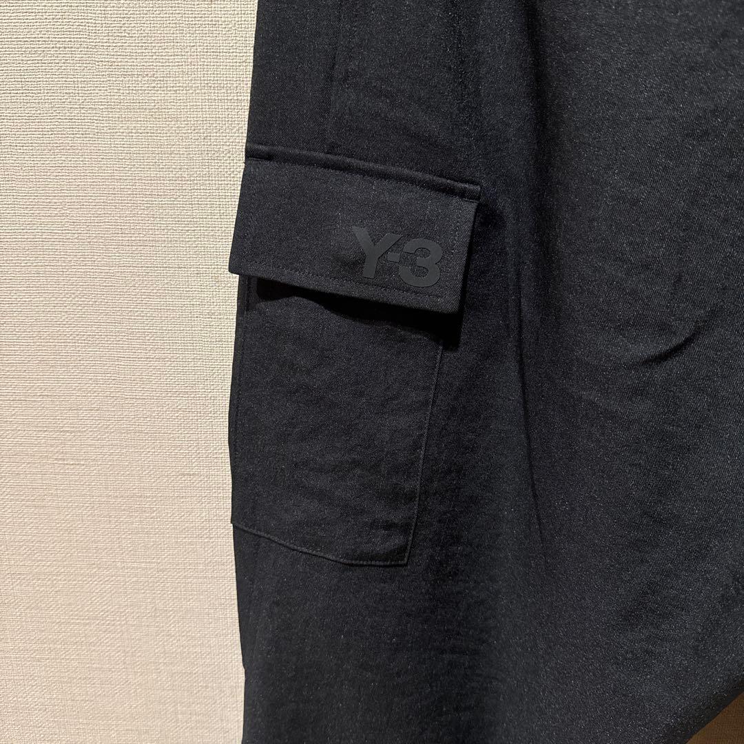 N*読様 Y-3 ブラック カーゴパンツ