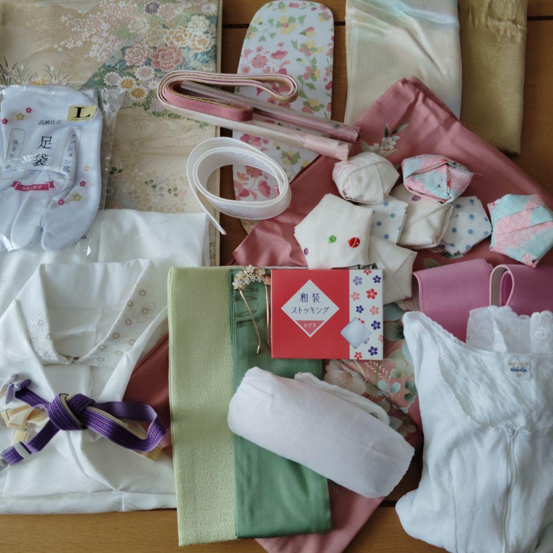 訪問着　一式　フルセット　【襦袢付きですぐ着られます！】