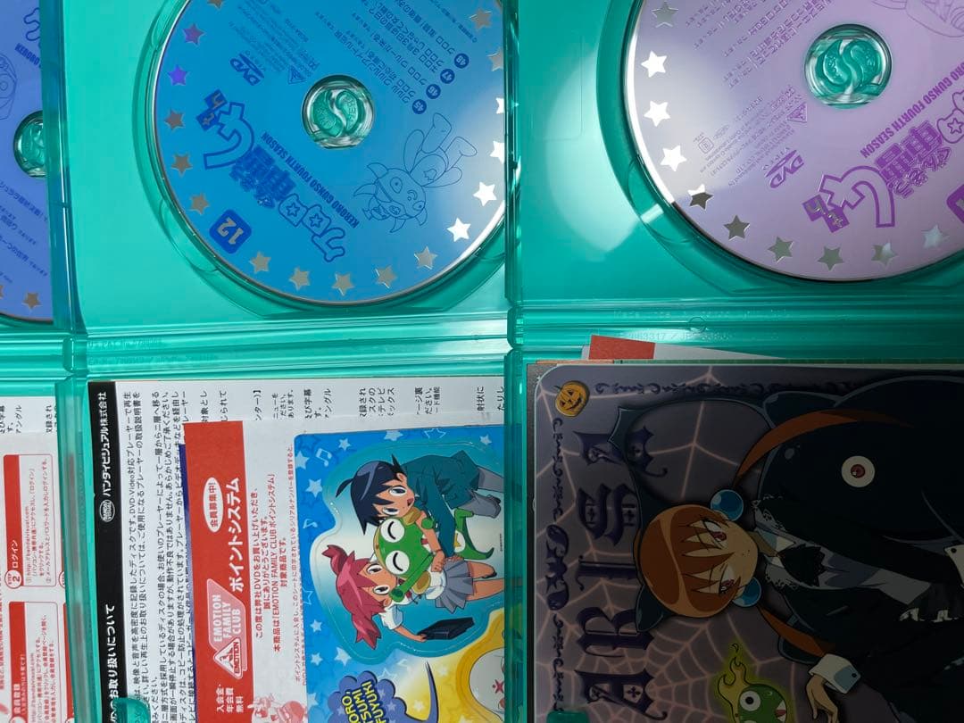 ケロロ軍曹4th.5th 1〜13 巻セット　dvd box付き 全巻