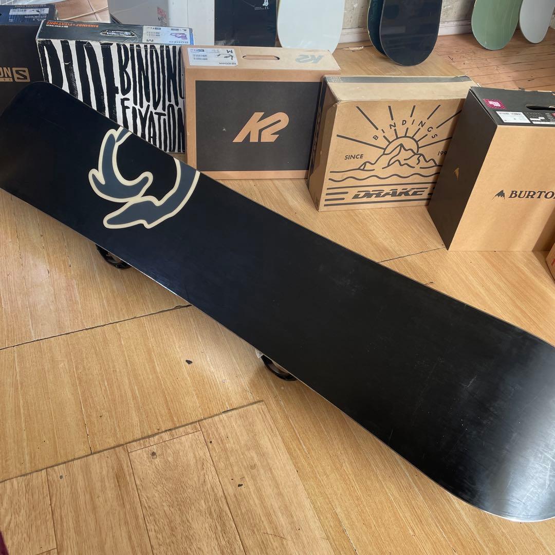 GRAY　良質国産スノーボードセットOGASAKA製　MORROWバイン付