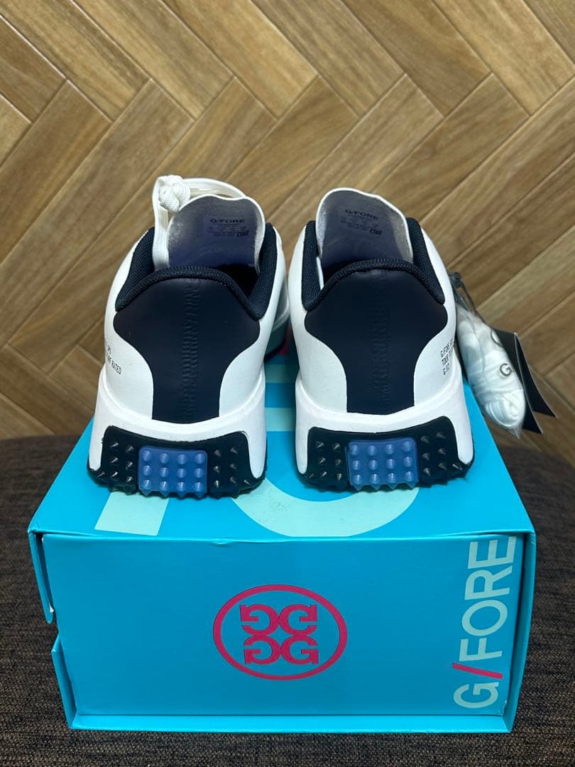 G/FOREメンズシューズG.112　ホワイト×ネイビー　28㎝