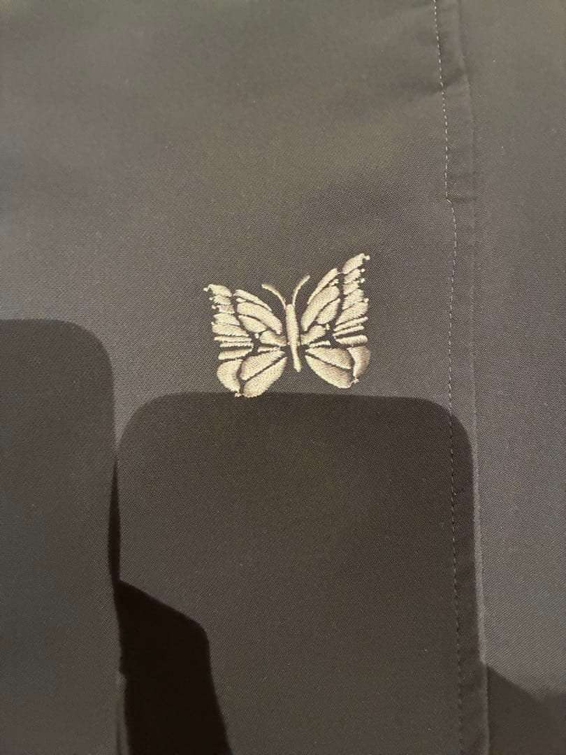 Needles フレアパンツ スラックス トラックパンツ ベルトループ付き