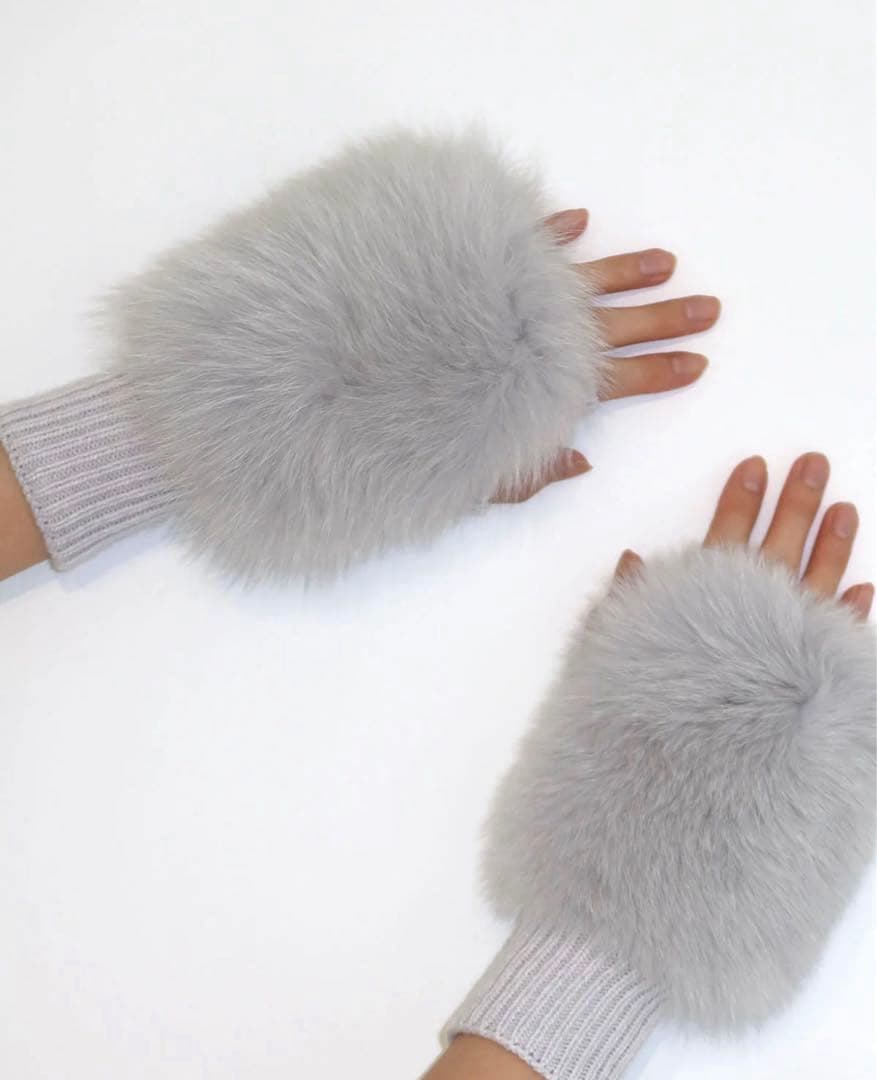 【新品未使用】ALPO FOXカシミヤアームウォーマー