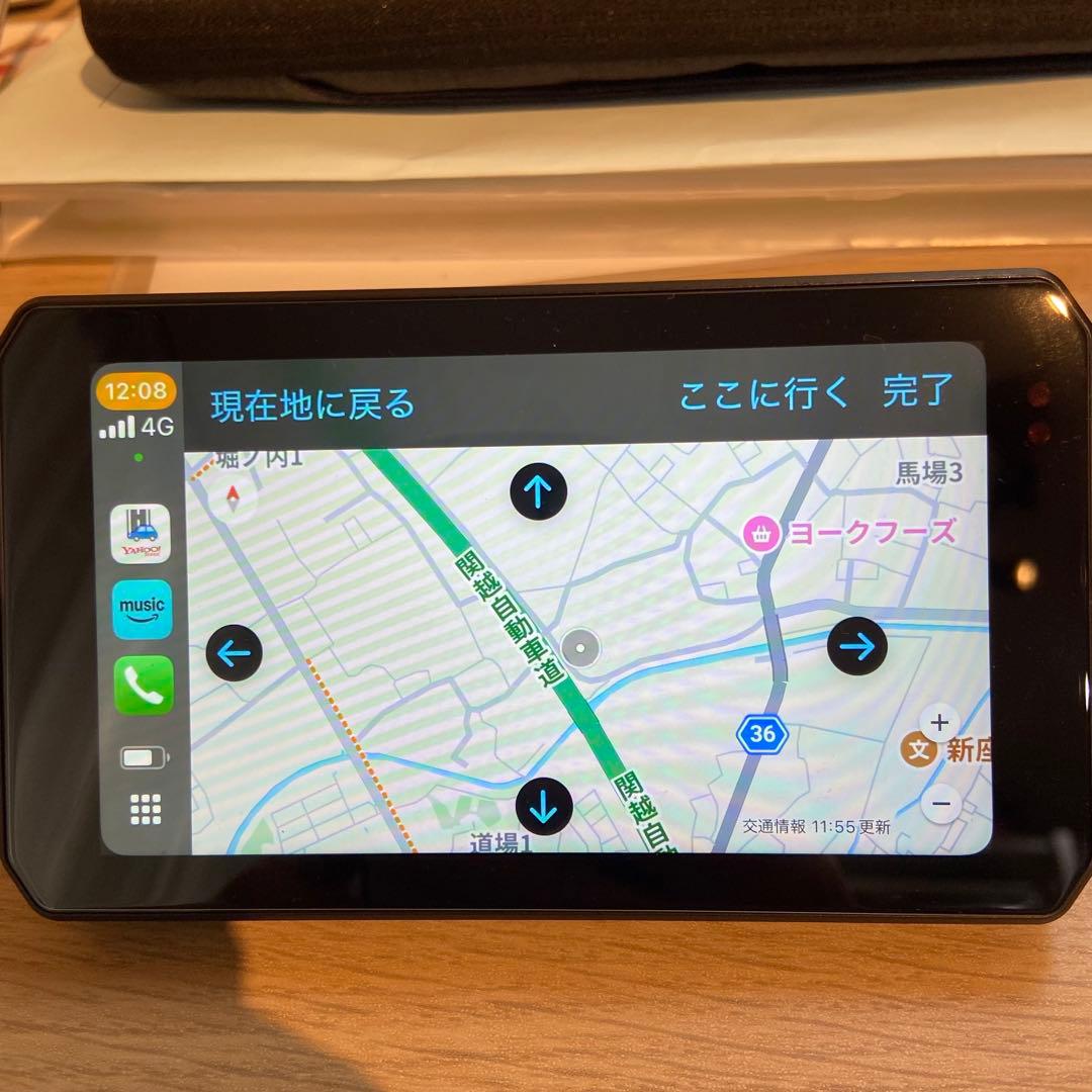 メーカー保証有 極美品 TANAX AIO-5 PLAY スマートライドモニター