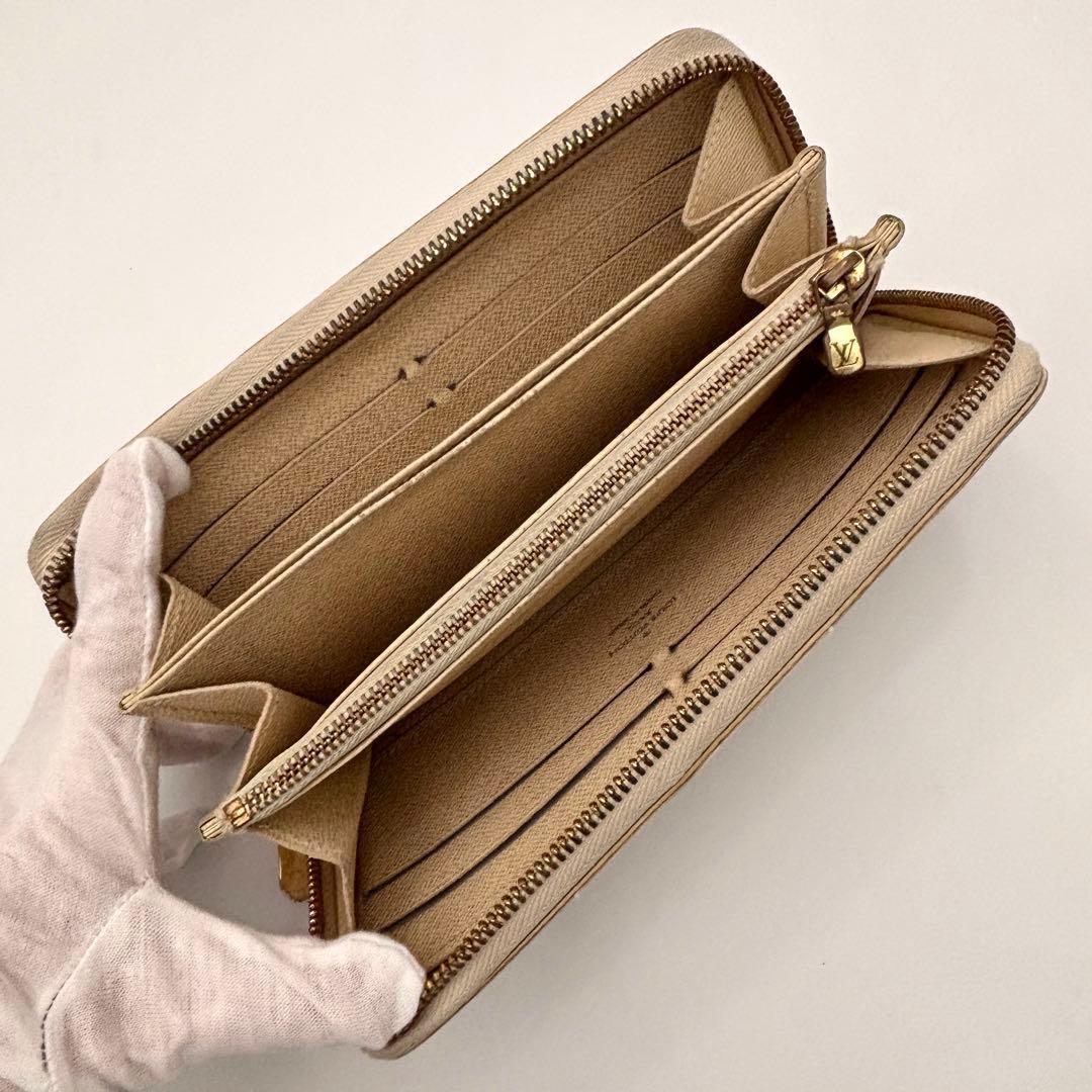 メルボーイ様売約済ルイヴィトン　ダミエアズール　ジッピーウォレット　財布　正規品