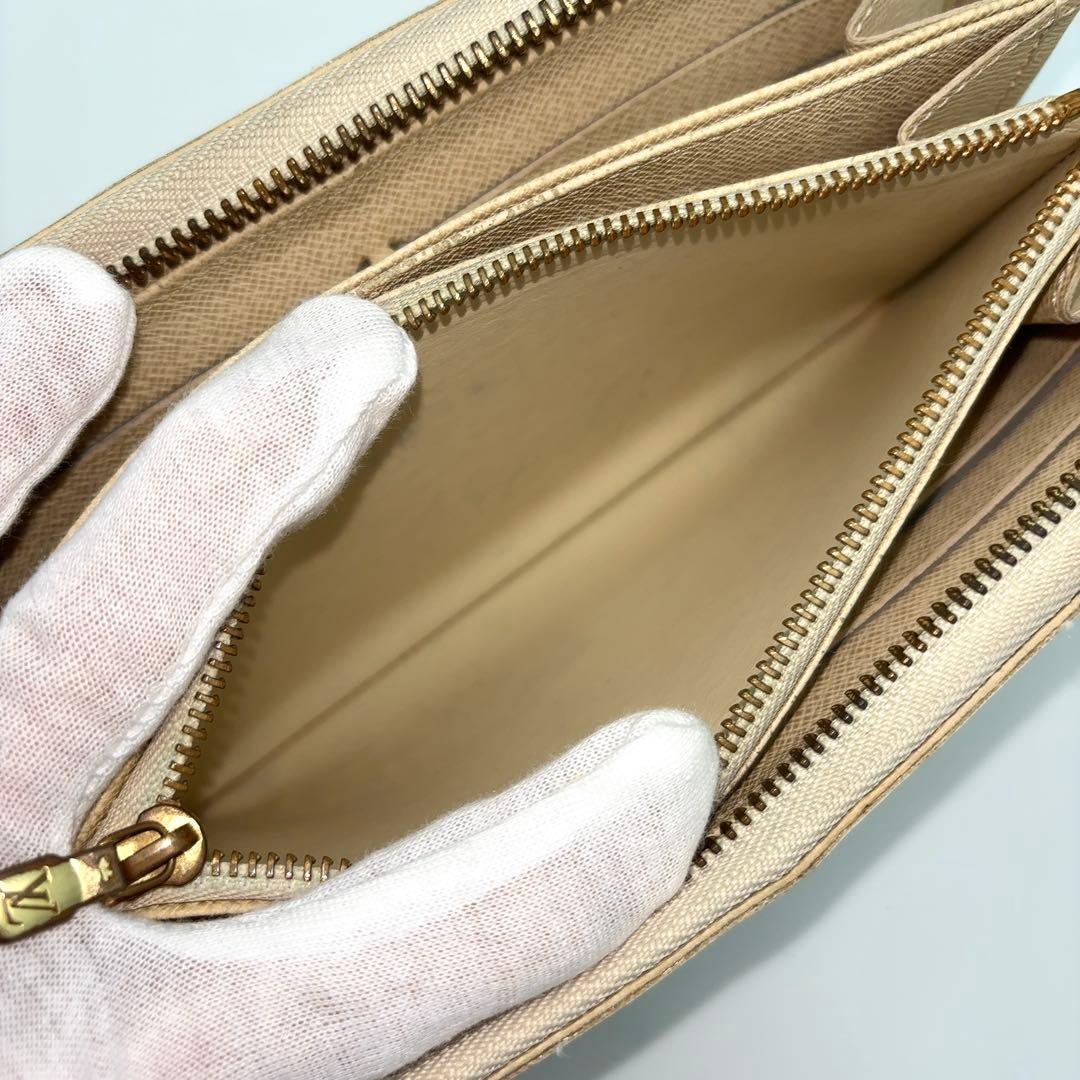 メルボーイ様売約済ルイヴィトン　ダミエアズール　ジッピーウォレット　財布　正規品