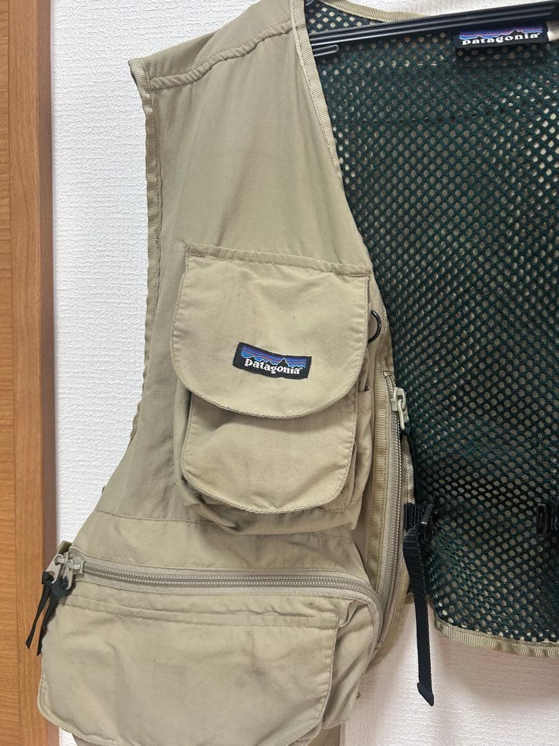 Patagonia フィッシングベスト ベージュ