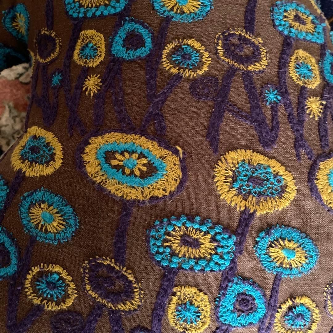 ミナペルホネン　うさぎクッション　slow dance/path