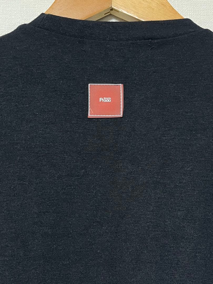PRADA SPORT 黒 長袖 Tシャツ カットソー