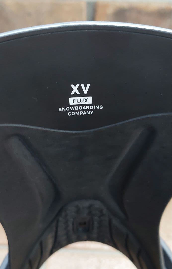 ☆美品☆FLUX XV スノーボードビンディング グレー