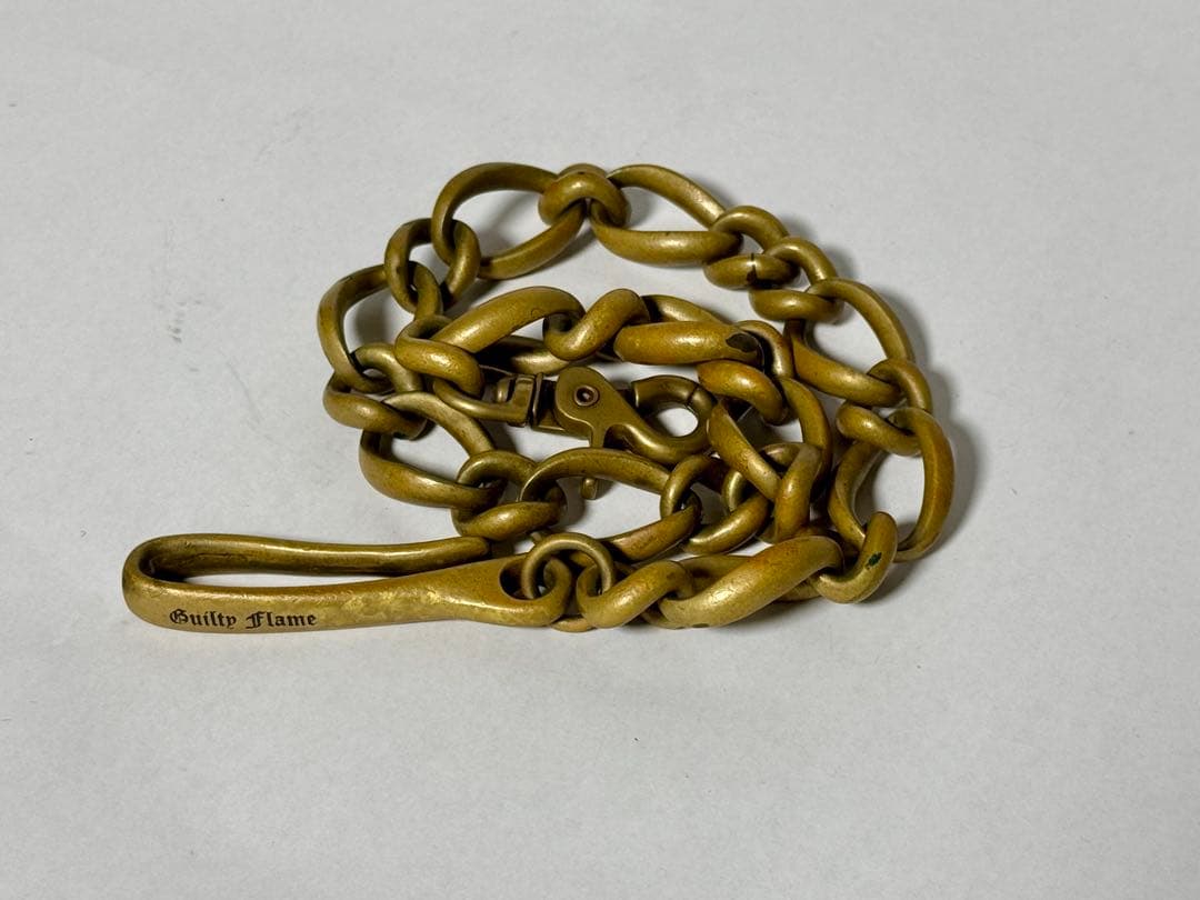 Guilty Flame ブラスウォレットチェーン 約30cm