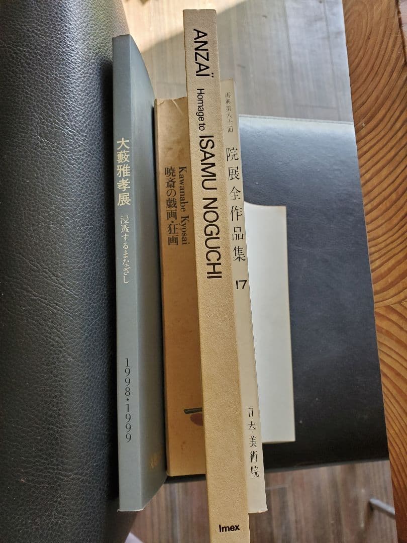 作品集　大藪雅考　イサムノグチ　河鍋暁斎