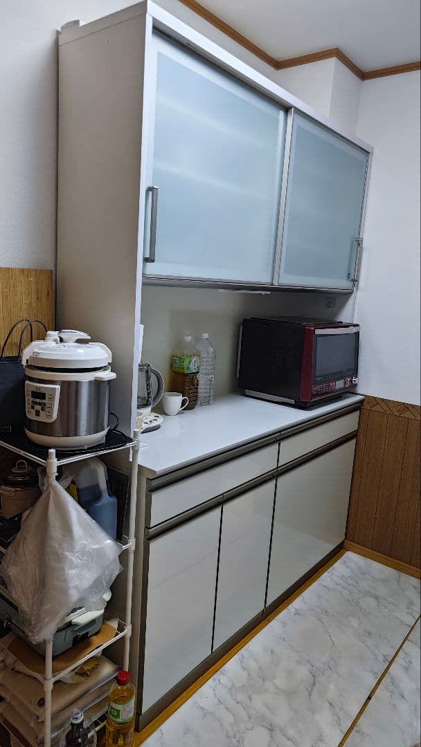 【最終値下！送料込！！】食器棚 大塚家具 「10月10日まで出品」