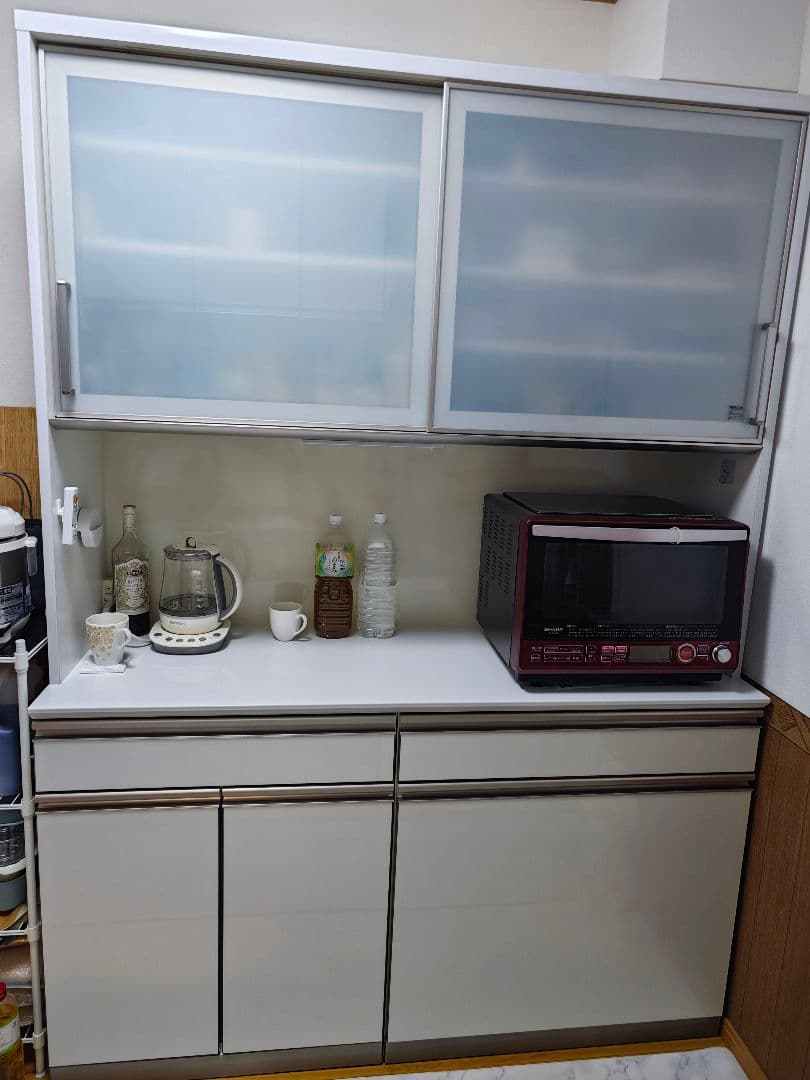 【最終値下！送料込！！】食器棚 大塚家具 「10月10日まで出品」