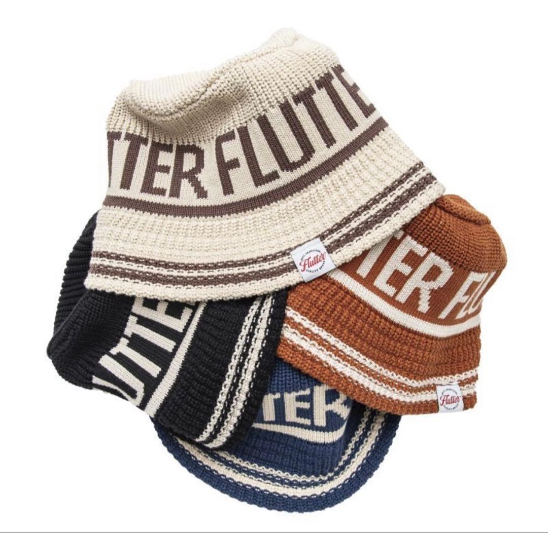 帽子 FLUTTER Knit Bucket hat FL032-BH