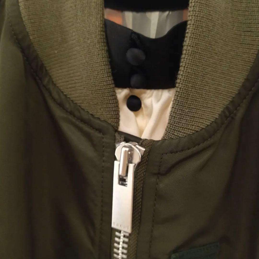 【新品未使用】sacai 22SS MA-1 ドッキングワンピース ベスト