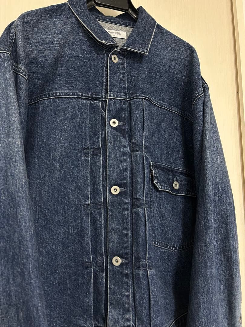 FRAMeWORKフレームワークmadebyJ袖ボリュームデニムジャケット美品