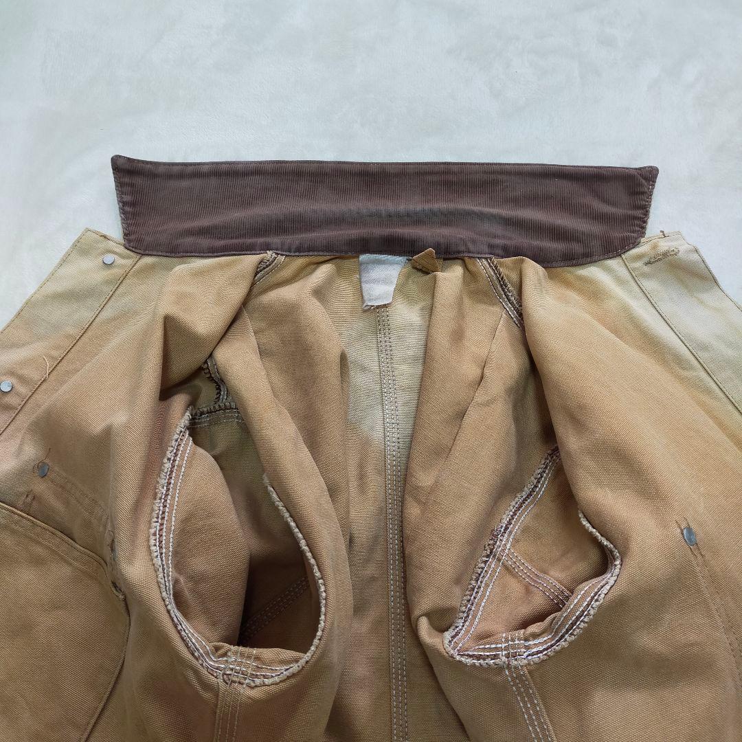 90S　USA製　星タグ　38　裏地なし　カーハート　チョアコート