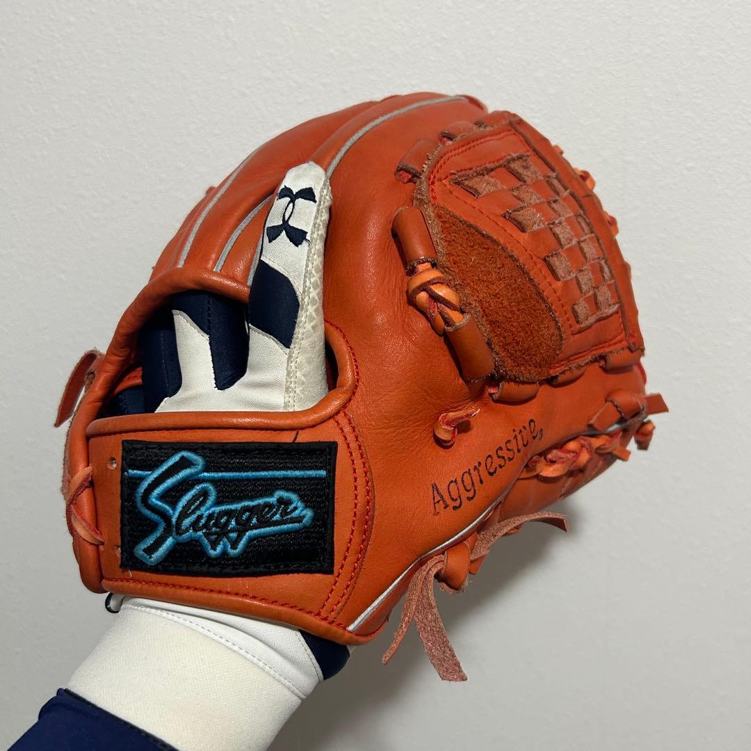 【⭐︎フォロワー333人達成価格⭐︎】久保田スラッガー　軟式　野球　内野　グローブ