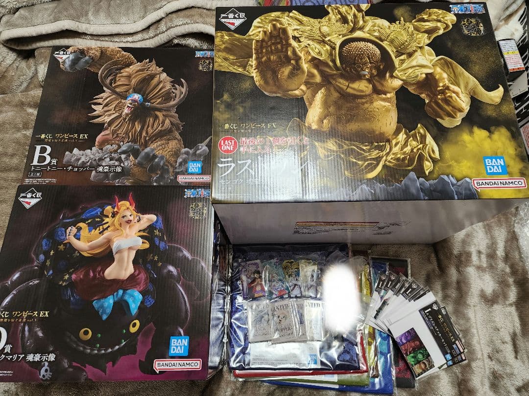 一番くじ ワンピース EX B D ラストワン賞 フィギュア おまけ付き