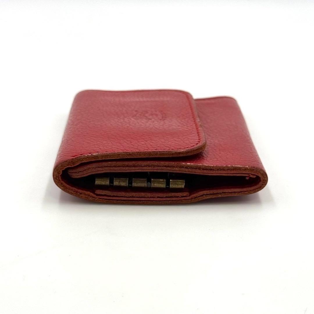 【IL BISONTE】ビンテージ 本革キーケース＆ミニ財布 外注修理済