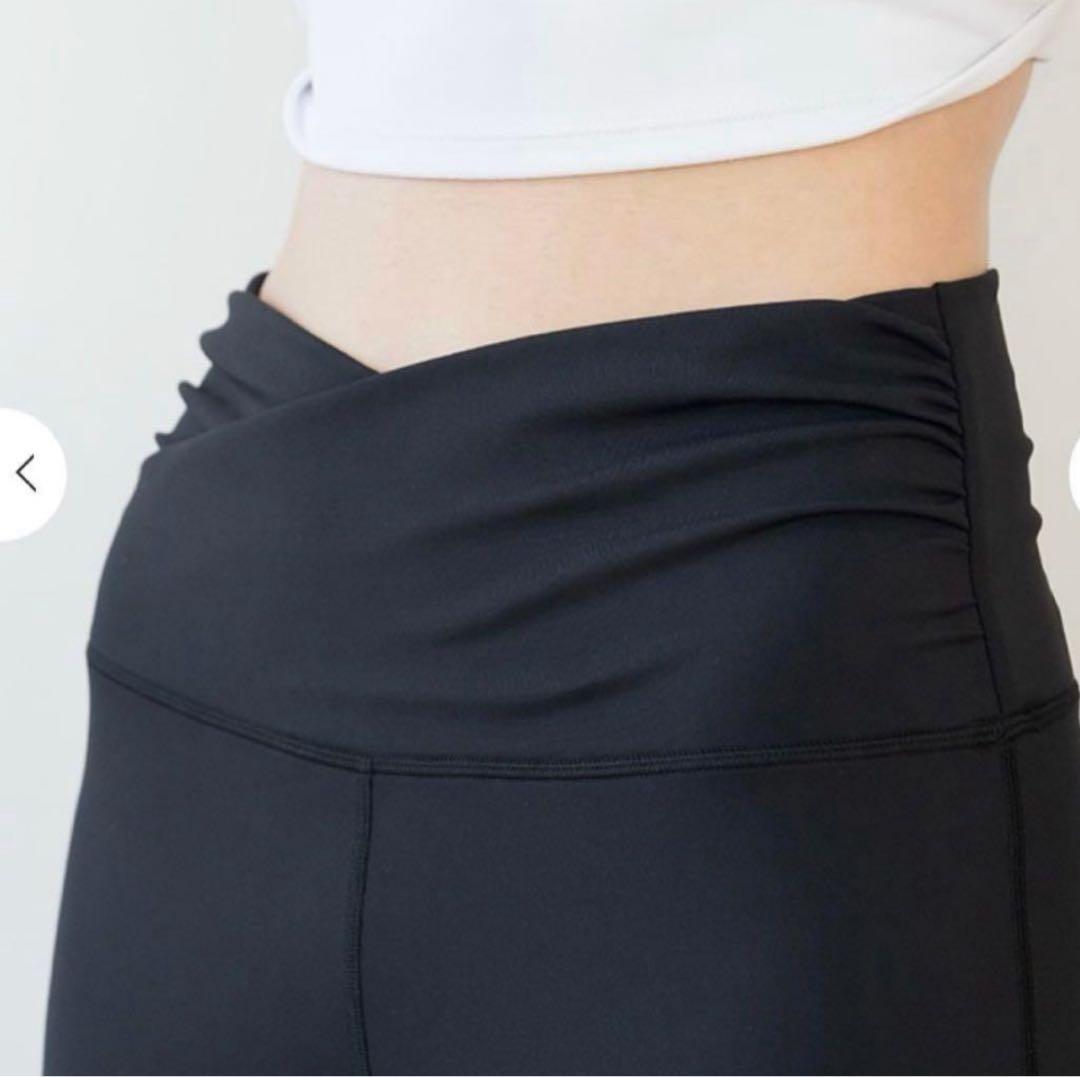 【新品未使用】SUKALA ベーシックフレアパンツ ブラック Lサイズ