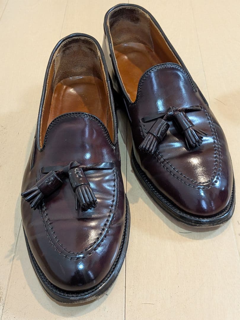 ALDEN 563 コードバン タッセルモカシン 8 1/2D (26.5cm)