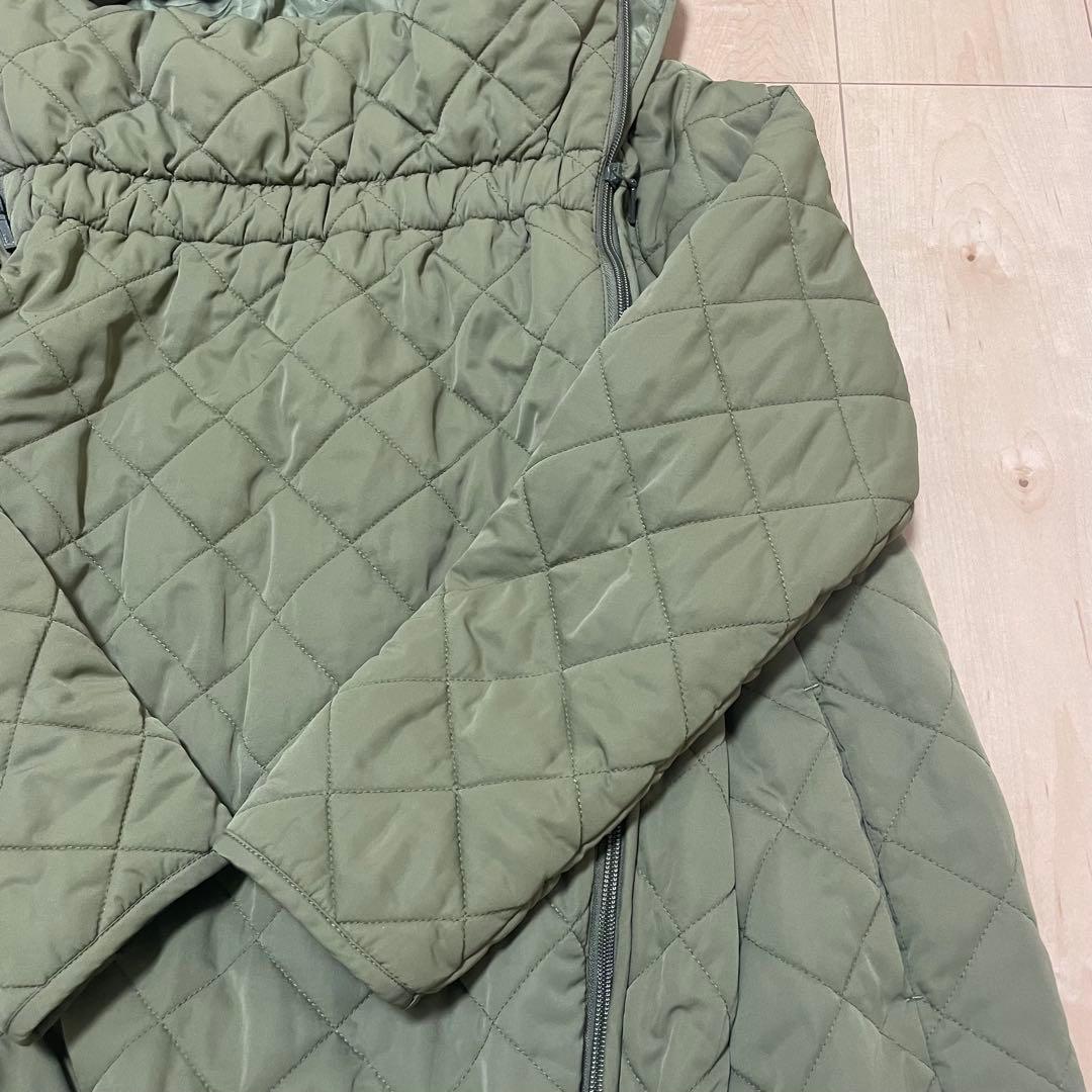 スウィートマミー ママコート 3way 抱っこ おんぶ キルティング カーキ L