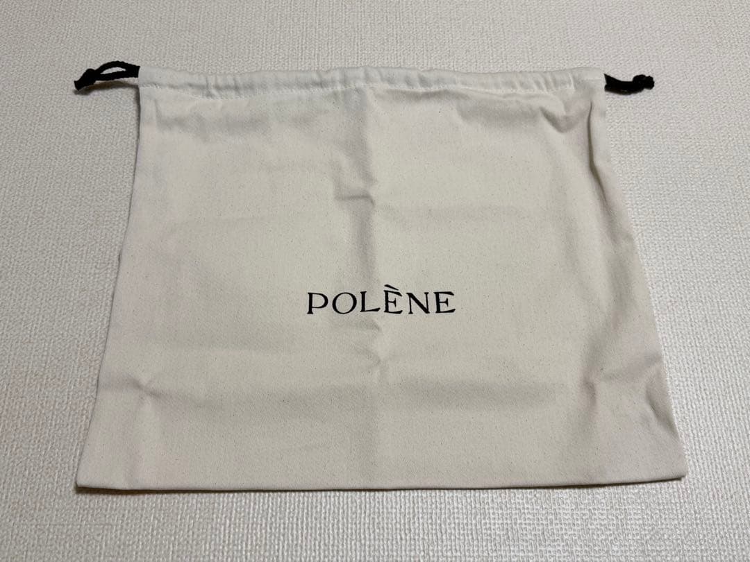 【未使用級美品】ポレーヌ cyme mini キャメル ショルダーバッグ