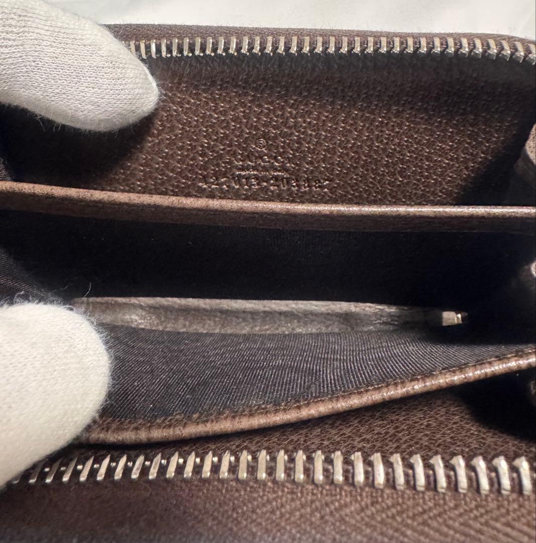 GUCCI スプリーム ティアン ジップアラウンド ラウンドファスナー