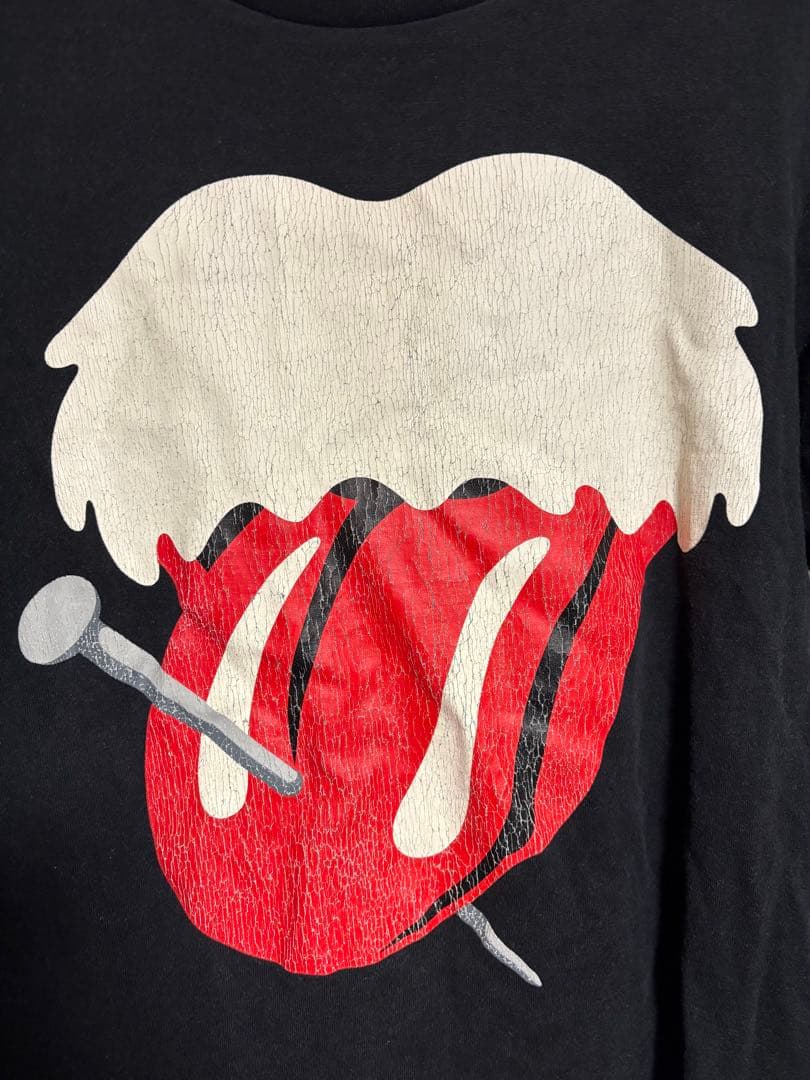 ナンバーナイン number nine ストーンズTシャツ ブラック キムタク着