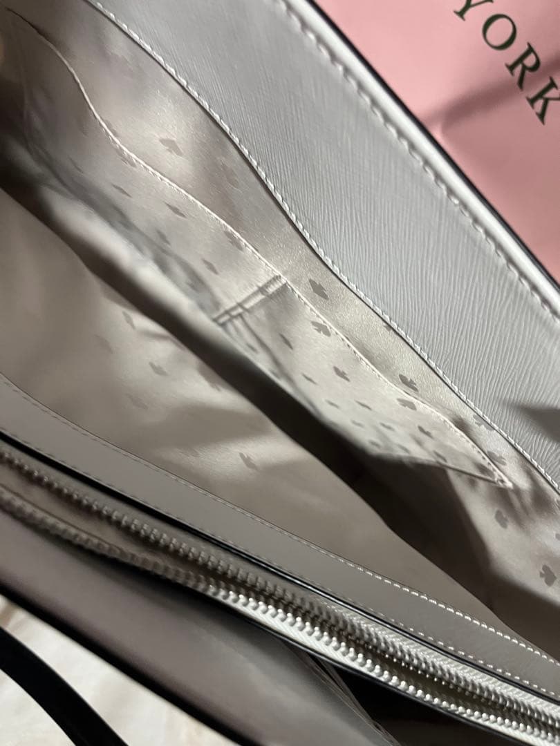 kate spade グレー トートバッグ