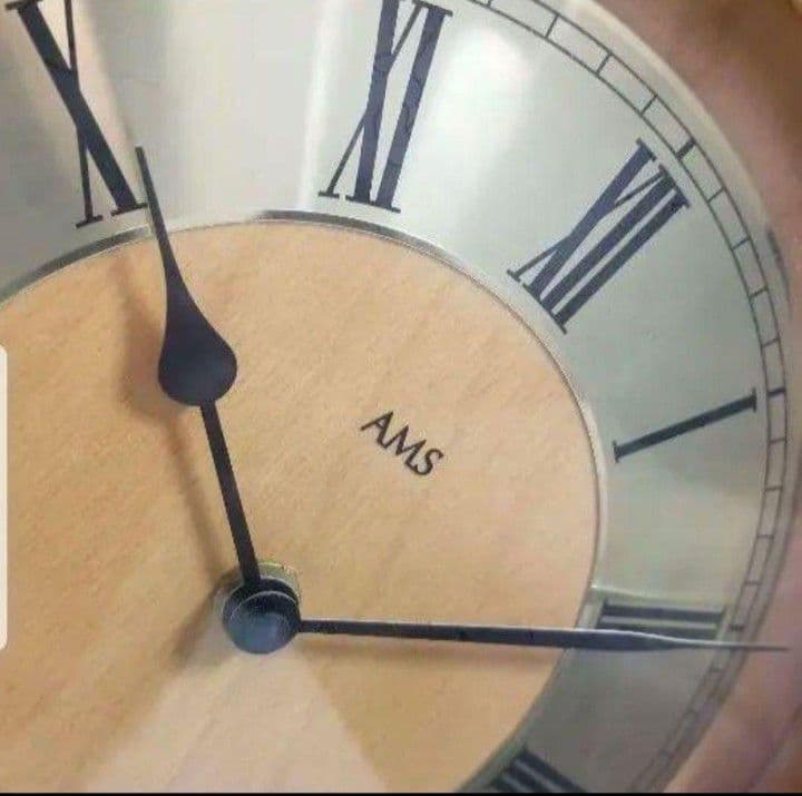 本日即決価格　希少　北欧　ドイツ製　ユンハンス　無垢材　ウォール　クロック