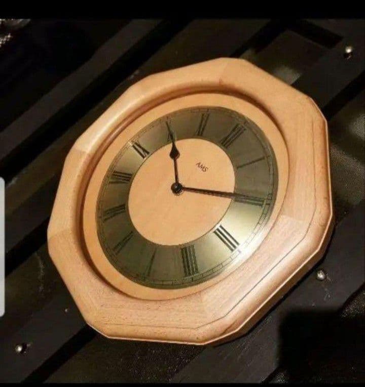 本日即決価格　希少　北欧　ドイツ製　ユンハンス　無垢材　ウォール　クロック