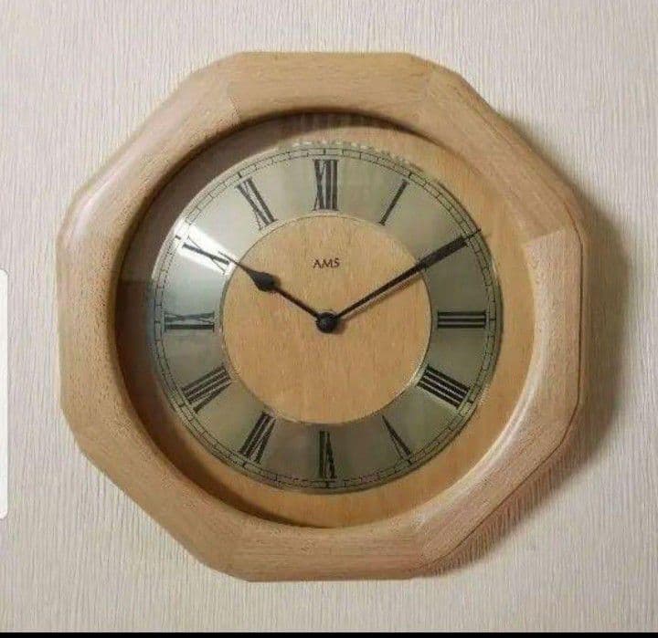 本日即決価格　希少　北欧　ドイツ製　ユンハンス　無垢材　ウォール　クロック
